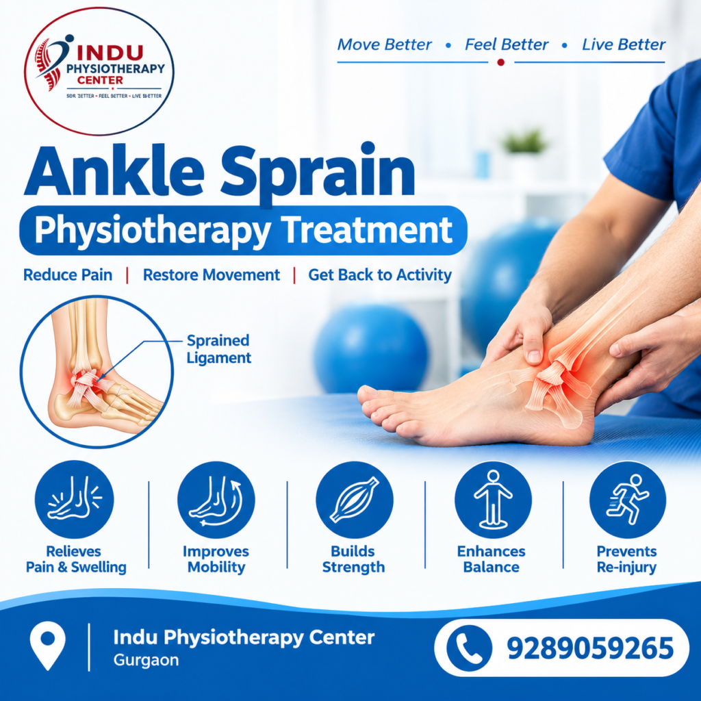 Ankle Sprain Physiotherapy Treatment