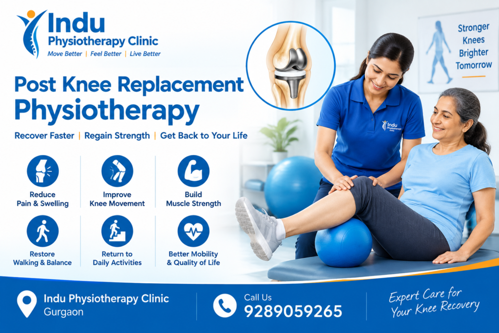 Post Knee Replacement Physiotherapy