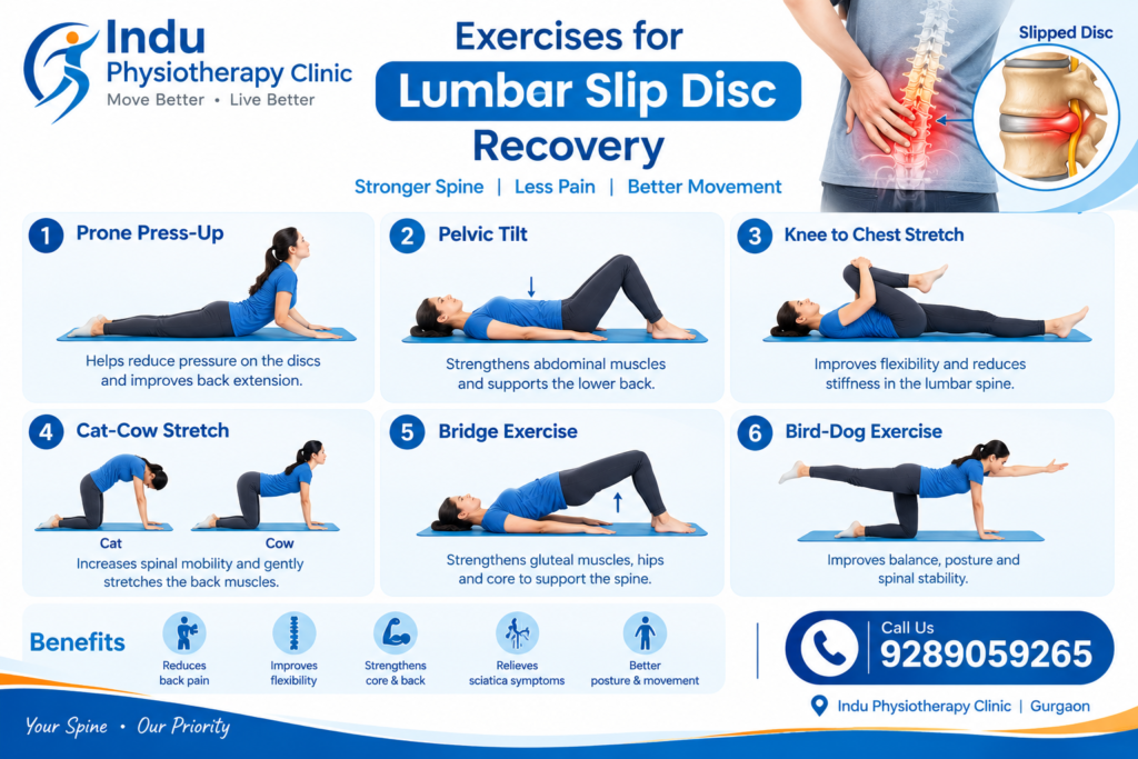 Exercises for Lumbar Slip Disc Recovery