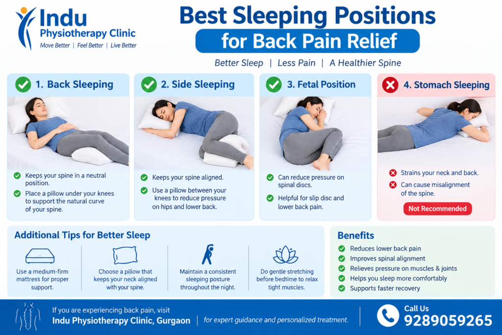 Best Sleeping Positions for Back Pain Relief